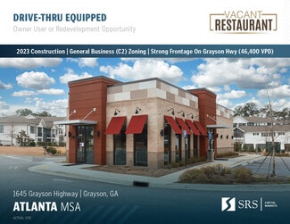 More details for 1645 Grayson Highway (GA-20), Grayson, GA - Retail for Sale