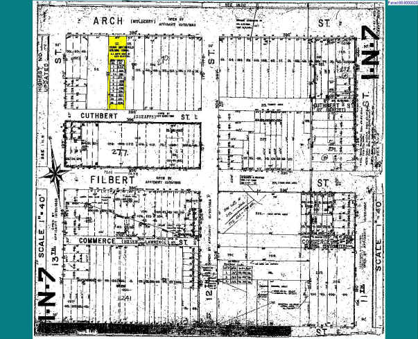 1216-1220 Arch St, Philadelphia, PA à vendre - Plan cadastral - Image 2 de 30