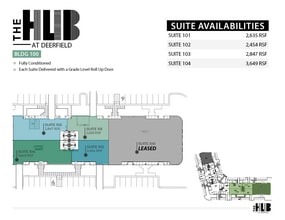 13000 Deerfield Pky, Alpharetta, GA à louer Plan d’étage- Image 1 de 1