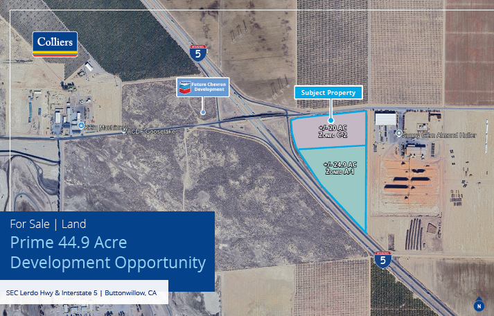 SEC Lerdo Hwy, Buttonwillow, CA for sale - Building Photo - Image 1 of 1