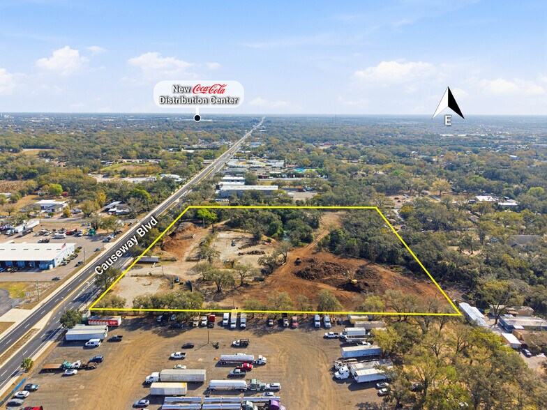 5515 Causeway Blvd, Tampa, FL à vendre - Aérien - Image 3 de 19