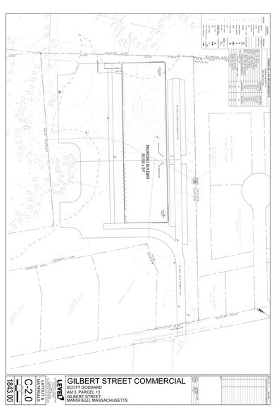 0 Gilbert St, Mansfield, MA à louer - Plan de site - Image 1 de 3