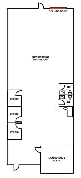 6352 Corte del Abeto, Carlsbad, CA for lease Floor Plan- Image 1 of 1