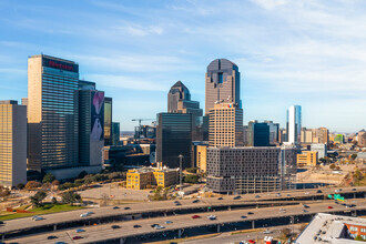 2200 Ross Ave, Dallas, TX - Aérien  Vue de la carte