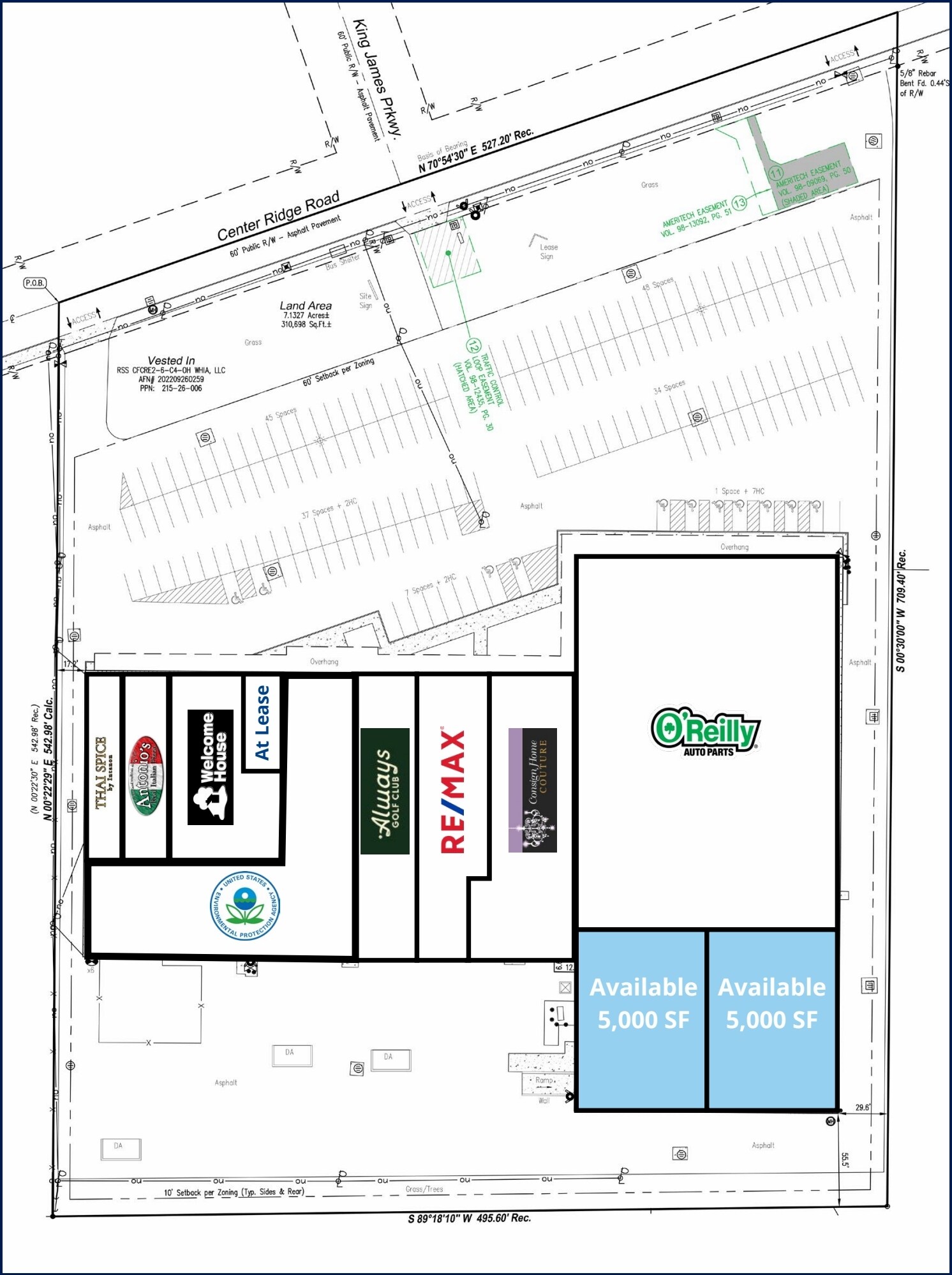 25001-25099 Center Ridge Rd, Westlake, OH for lease Site Plan- Image 1 of 1