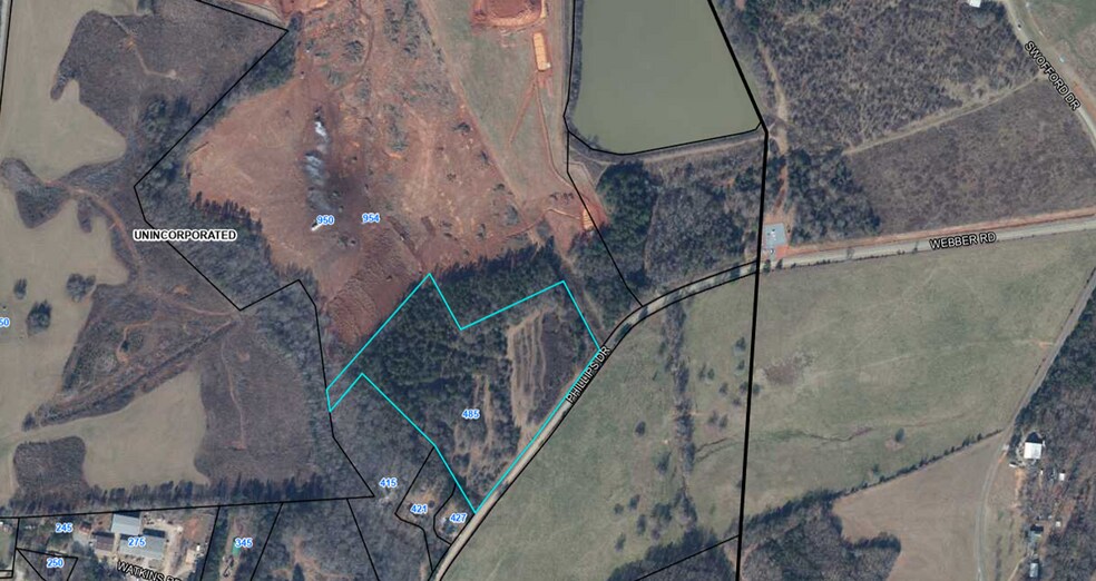 485 Phillips dr, Cowpens, SC à vendre - Aérien - Image 2 de 3