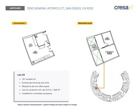 3550 General Atomics Ct, San Diego, CA for lease Floor Plan- Image 1 of 1