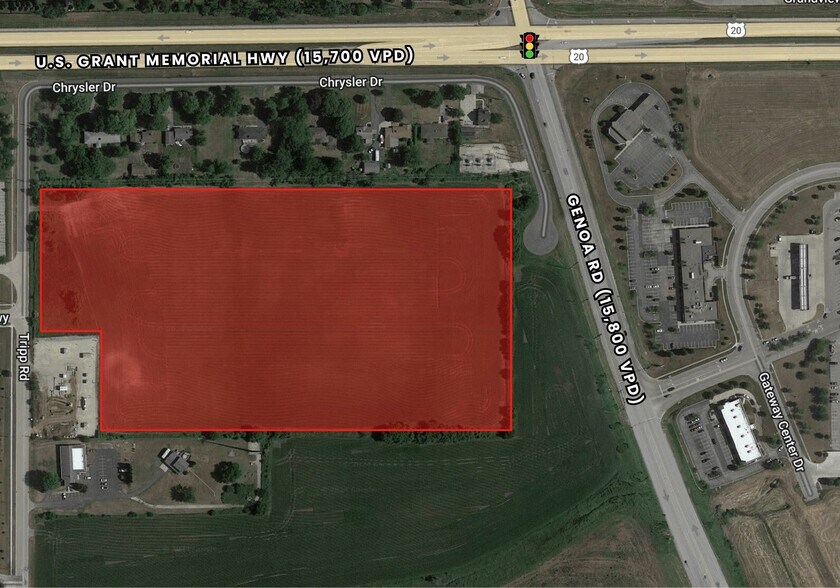 Genoa Road & Route 20, Belvidere, IL à louer - Photo du bâtiment - Image 2 de 2