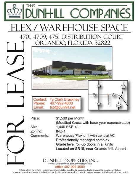 4709 Distribution Ct, Orlando, FL for lease - Building Photo - Image 3 of 6