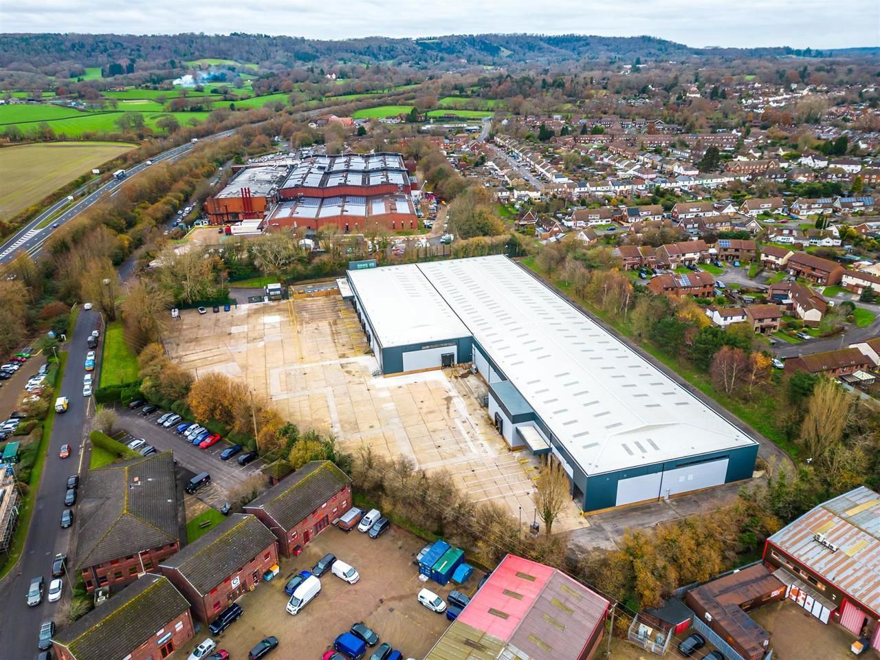 Bedford Rd, Petersfield à louer Aérien- Image 1 de 4