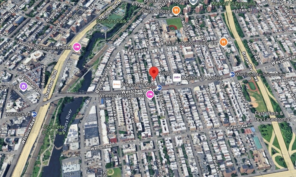 1209 Elder Ave, Bronx, NY for sale - Aerial - Image 3 of 30