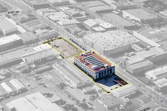 1700 S Santa Fe Ave, Los Angeles, CA - AERIAL  map view - Image1