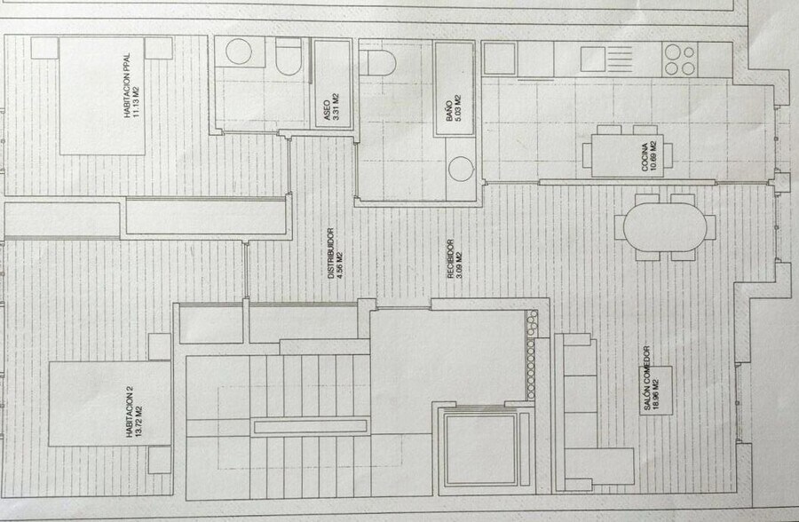 Immeuble residentiel dans O Carballiño, Orense à vendre - Plan d’étage type - Image 3 de 5