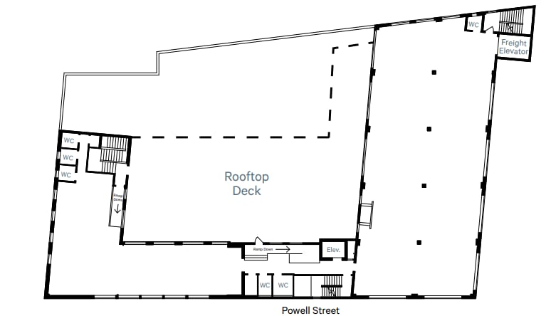 1305-1315 Powell St, Vancouver, BC for lease Floor Plan- Image 1 of 3