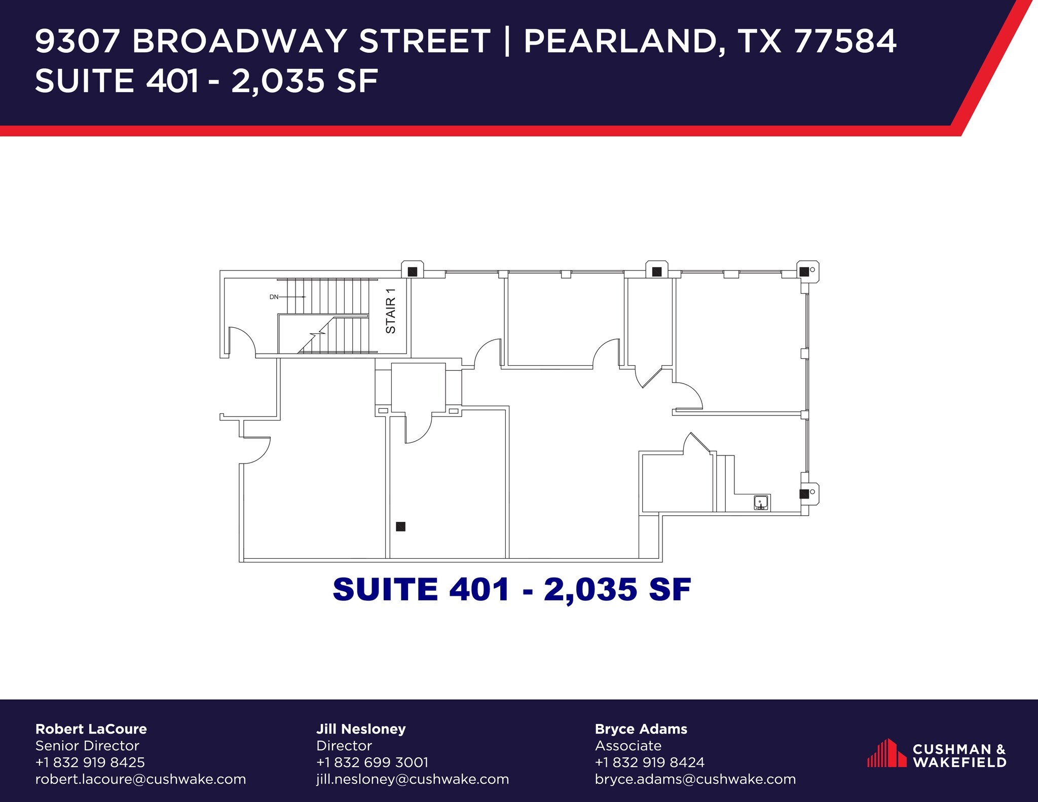 9307 Broadway St, Pearland, TX for lease Site Plan- Image 1 of 1