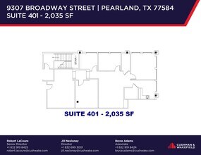 9307 Broadway St, Pearland, TX for lease Site Plan- Image 1 of 1