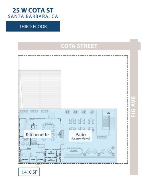 25 W Cota St, Santa Barbara, CA à vendre Plan d  tage- Image 1 de 1