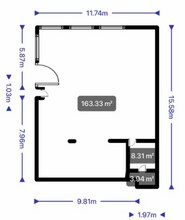 123 Durham St, Bathurst à louer Plan d’étage- Image 1 de 1
