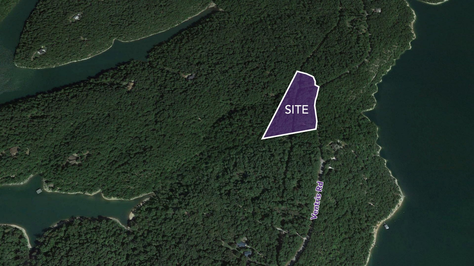 Ventris Rd, Garfield, AR for sale Aerial- Image 1 of 6