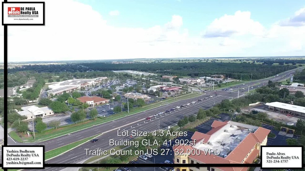 4290 S Highway 27, Clermont, FL à louer - Vidéo sur l’inscription commerciale - Image 3 de 22