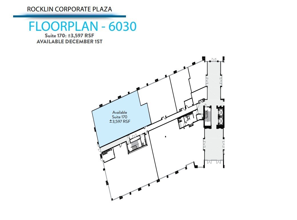 6020 W Oaks Blvd, Rocklin, CA for lease Floor Plan- Image 1 of 1
