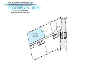 6020 W Oaks Blvd, Rocklin, CA for lease Floor Plan- Image 1 of 1
