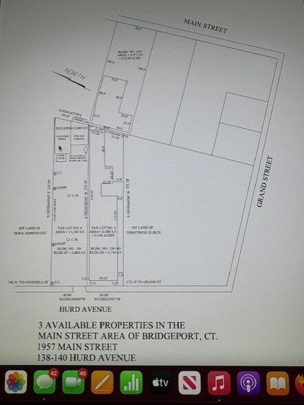 1957-1959 Main St, Bridgeport, CT for sale - Plat Map - Image 3 of 3