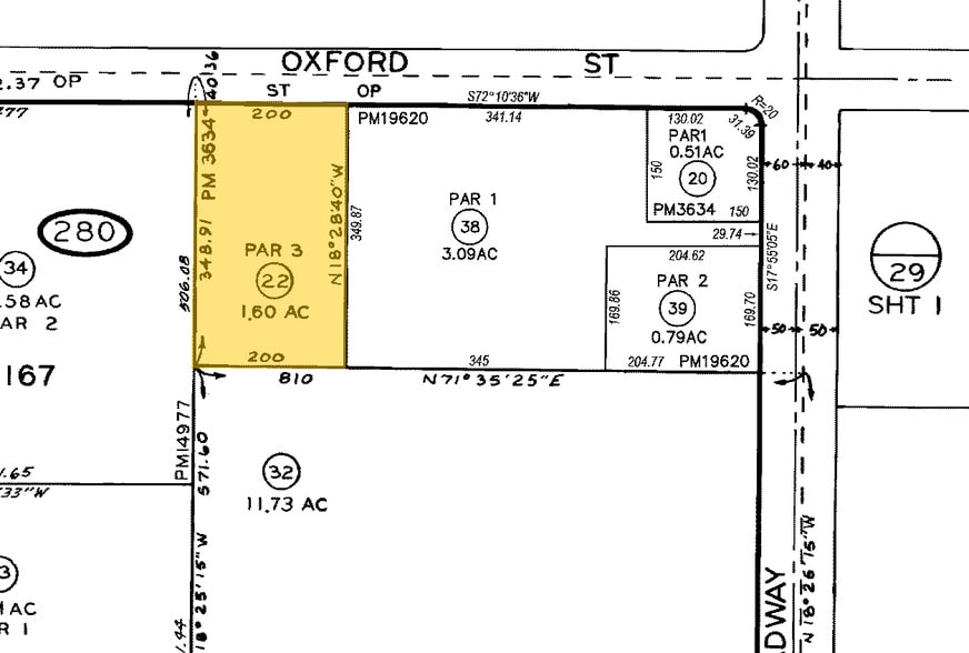 635 Oxford St, Chula Vista, CA for lease - Plat Map - Image 2 of 4
