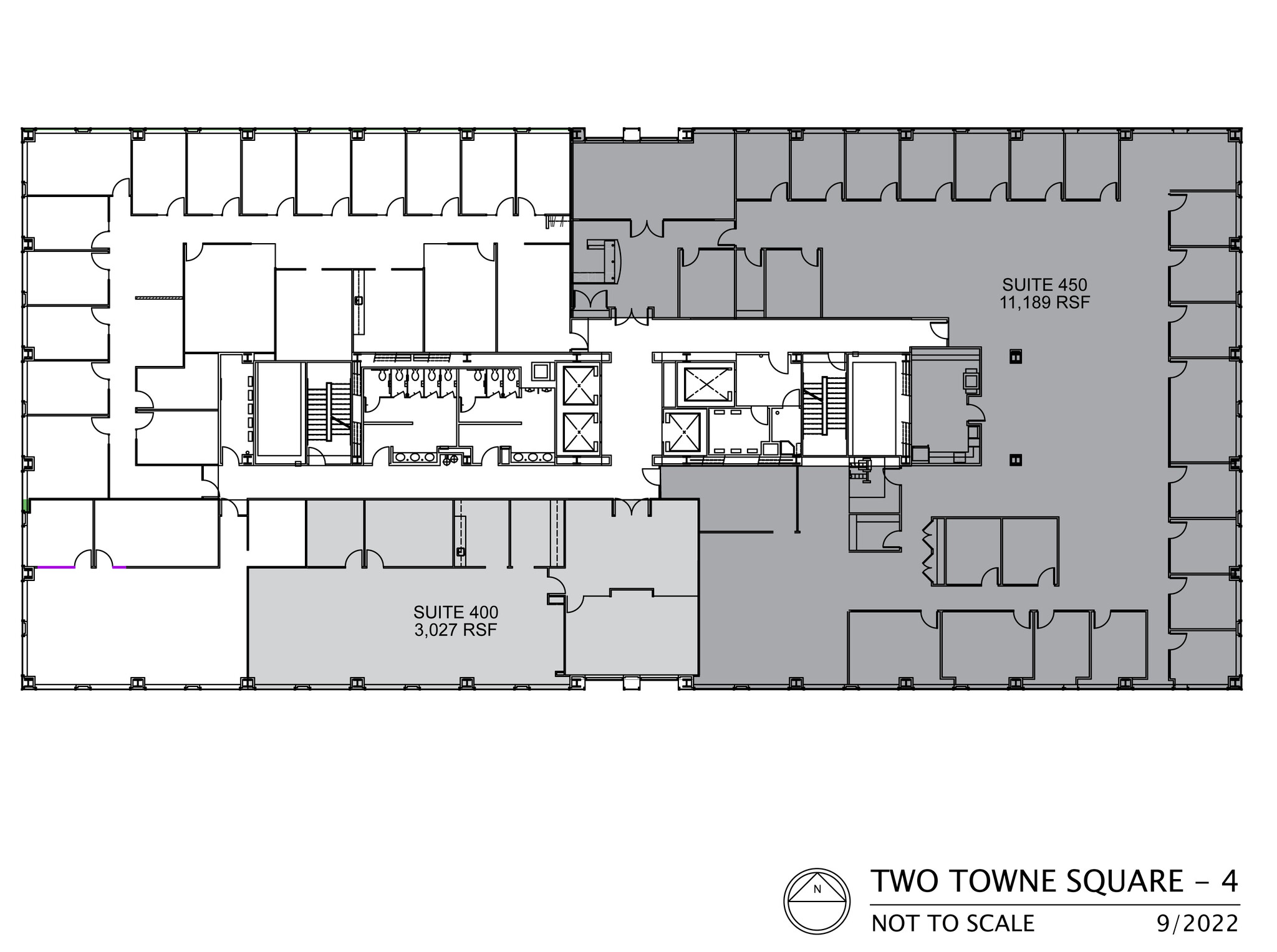 Two Towne Sq, Southfield, MI à louer Plan d  tage- Image 1 de 1