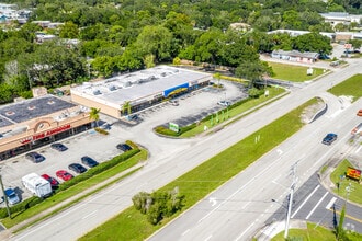 1400 W New Haven Ave, Melbourne, FL - AERIAL map view