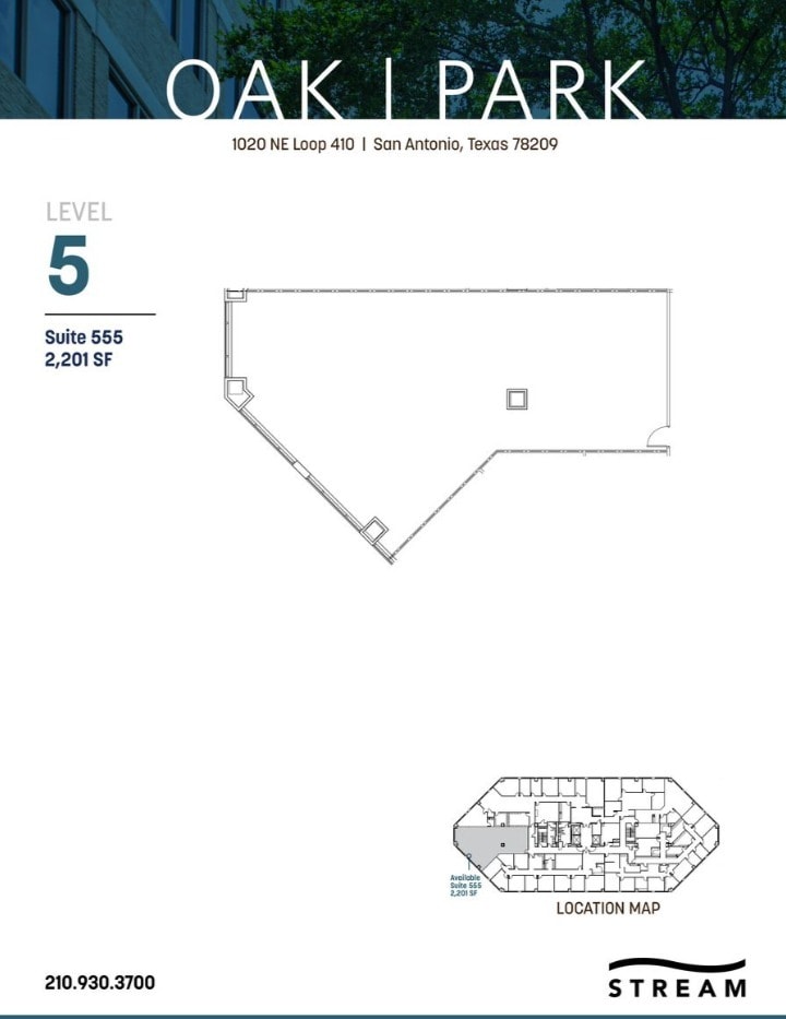1020 NE Loop 410, San Antonio, TX for lease Floor Plan- Image 1 of 3