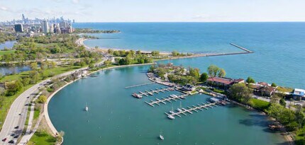 5624 S King Dr, Chicago, IL - Aerial map view