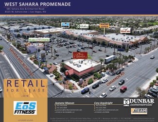 Plus de détails pour 8125-8175 W Sahara Ave, Las Vegas, NV - Commerce de détail à louer