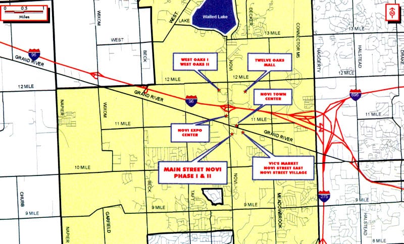 43155 Main St, Novi, MI à louer - Plan de site - Image 2 de 2