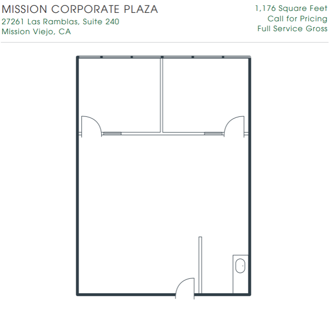 27261 Las Ramblas, Mission Viejo, CA à louer Plan d  tage- Image 1 de 2