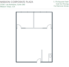 27261 Las Ramblas, Mission Viejo, CA à louer Plan d  tage- Image 1 de 2