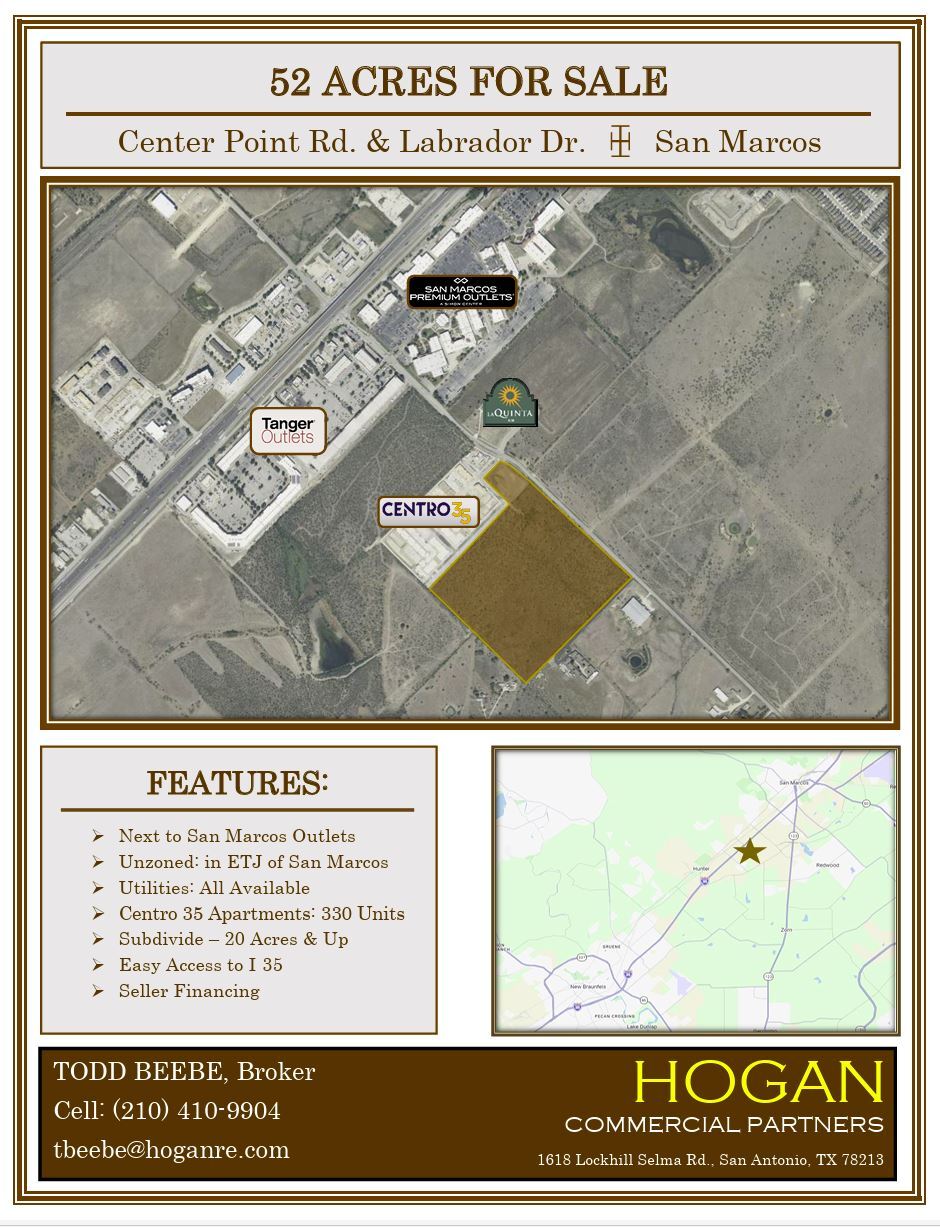 Center Point Rd, San Marcos, TX for sale Primary Photo- Image 1 of 5