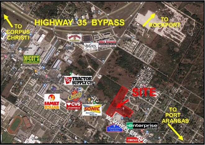 1660 W Wheeler Ave, Aransas Pass, TX à vendre - Photo du bâtiment - Image 1 de 10