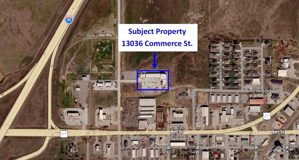 13002-13070 Commerce St., Elgin, OK à louer - Photo du bâtiment - Image 3 de 13