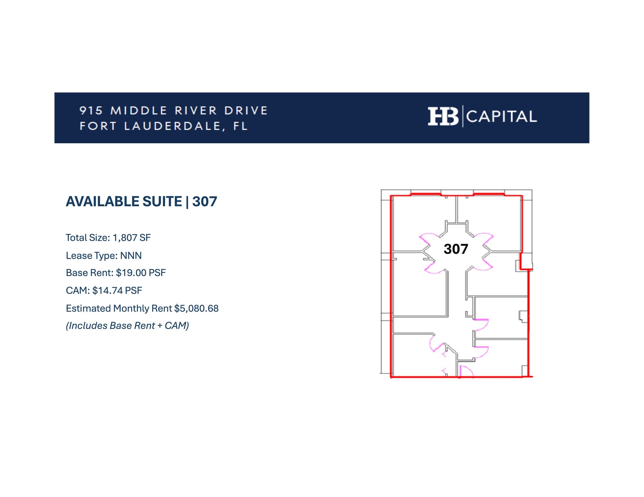 915 Middle River Dr, Fort Lauderdale, FL for lease Site Plan- Image 1 of 1