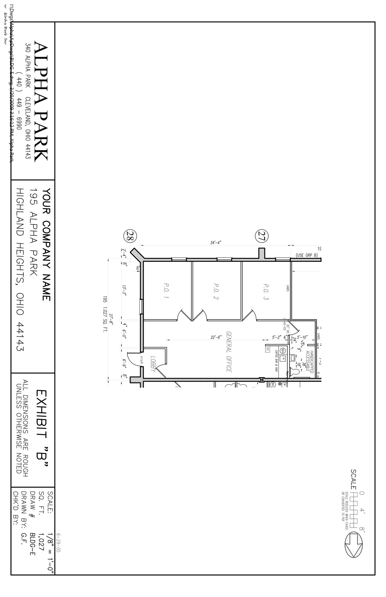 10-54 Alpha Park, Highland Heights, OH for lease Site Plan- Image 1 of 1