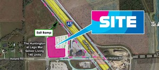 Plus de détails pour NWC I-45 & Holland Rd, Texas City, TX - Terrain à vendre