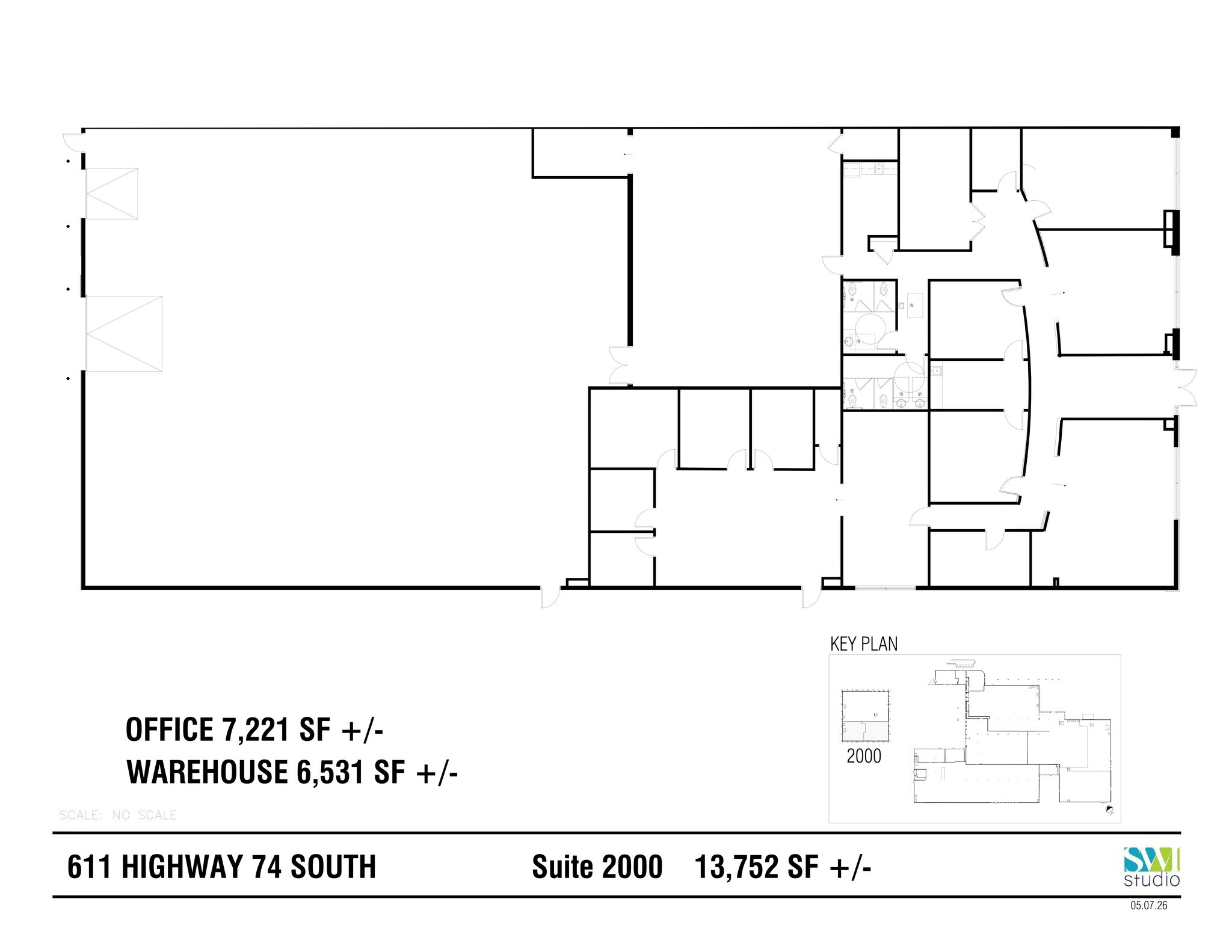 665 Highway 74 S, Peachtree City, GA à louer Plan de site- Image 1 de 1