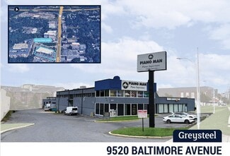 Plus de détails pour 9520 Baltimore Ave, College Park, MD - Bureau, Commerce de détail à louer