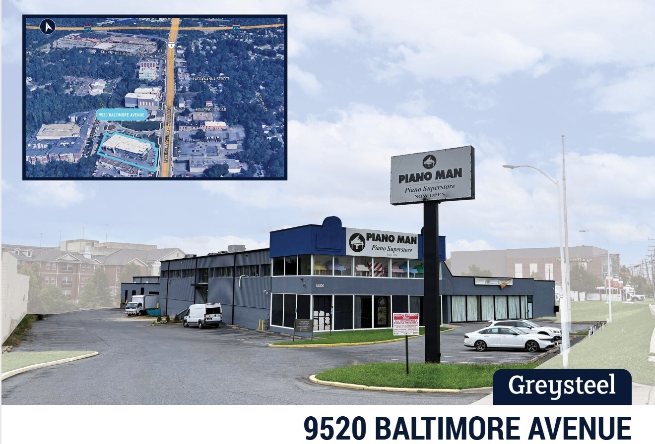 9520 Baltimore Ave, College Park, MD à louer Photo du bâtiment- Image 1 de 9