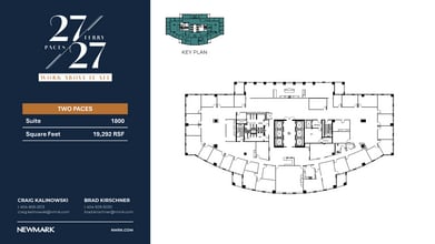2727 Paces Ferry Rd SE, Atlanta, GA à louer Plan d’étage- Image 1 de 1