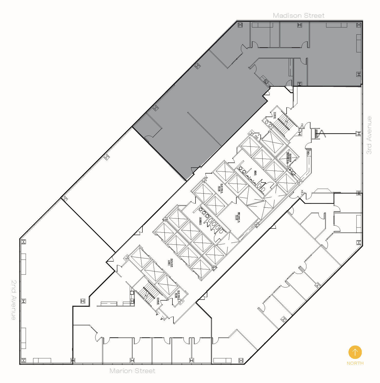 999 3rd Ave, Seattle, WA for lease Floor Plan- Image 1 of 1