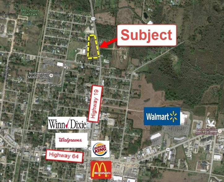 7 Highway 19, Zachary, LA à vendre - Photo du bâtiment - Image 3 de 10