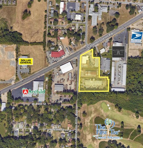 7523 Colonel Glenn Rd, Little Rock, AR à vendre - Photo du bâtiment - Image 2 de 13