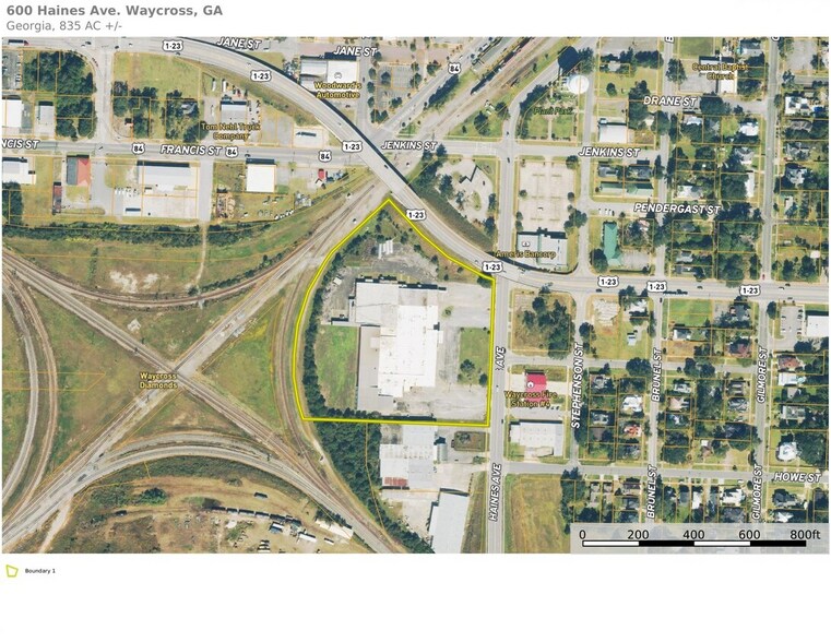 600 Haines Ave, Waycross, GA à louer - Photo du bâtiment - Image 2 de 16